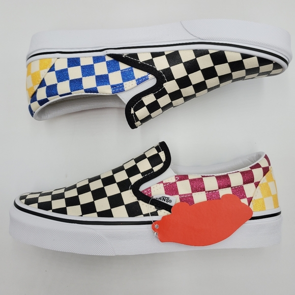 Vans,Glitter Check, classic slip-on. - Picture 5 of 8